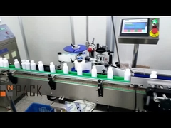 Bouteilles rondes autoadhésives bouteilles cylindriques entièrement automatiques