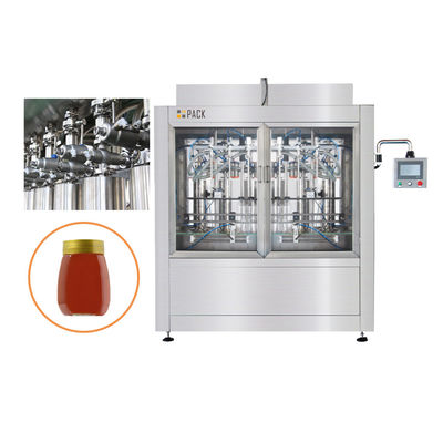 Equipement automatique de remplissage de miel de 100 ml à 500 ml machine à embouteiller du miel liquide visqueux