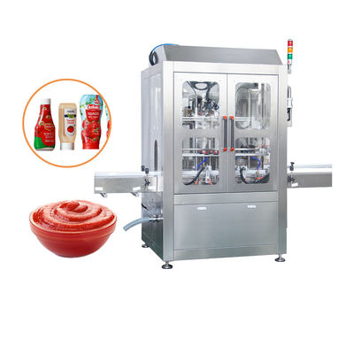 Npack Machine automatique de remplissage de pâte de tomate volumétrique de type linéaire