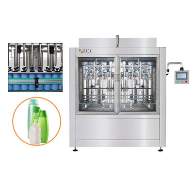 Machine de remplissage automatique à piston en acier inoxydable avec contrôle PLC et buses anti-goutte pour pâte à vaisselle