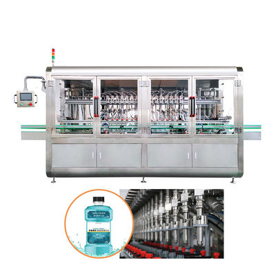 Machine automatique de remplissage de liquide à débordement continu à haute vitesse à 14 têtes pour bouteille