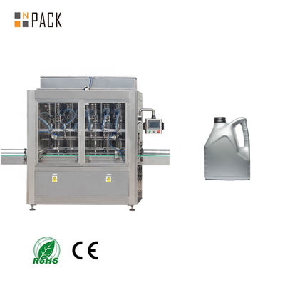 Machine automatique d'emballage d'huile de lubrifiant Machine de production de remplissage de liquide de refroidissement pour jerrycan