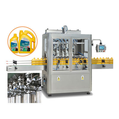 Machine de remplissage de bouteilles d'huile de lubrifiants lubrifiants antigel à grande vitesse automatique Npack