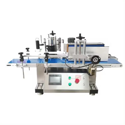 Machine automatique d'étiquetage des autocollants pour bouteilles rondes