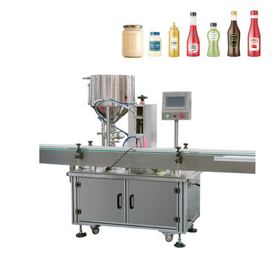 Pompes à tube à seule buse automatique de mélange et de chauffage machine de remplissage de fromage à crème