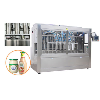 Machine automatique de remplissage de sauce à la viande et à la sauce au poivre avec principe de pression
