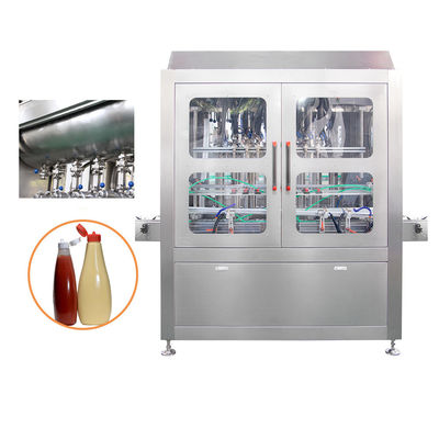 Machine de remplissage de chateau entièrement automatique entraînée par un servo-moteur prix d'usine avec chauffage et mélange