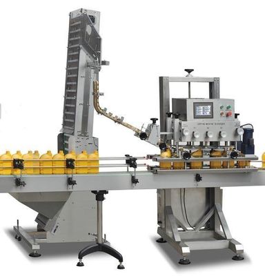 Npack machine automatique de vitesse de fermeture de bouteille en plastique pour fermeture à vis de bouteille en verre
