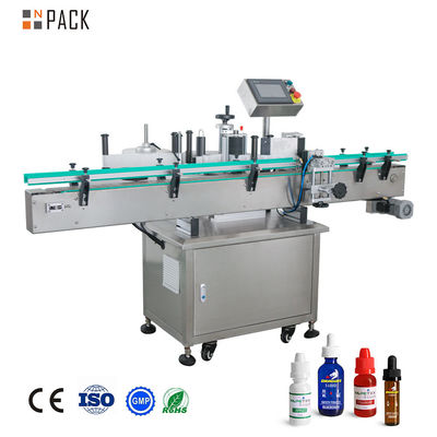 Npack Machine automatique à entraînement électrique pour l' étiquetage des bouteilles rondes pour les bouteilles en verre en plastique pour animaux de compagnie
