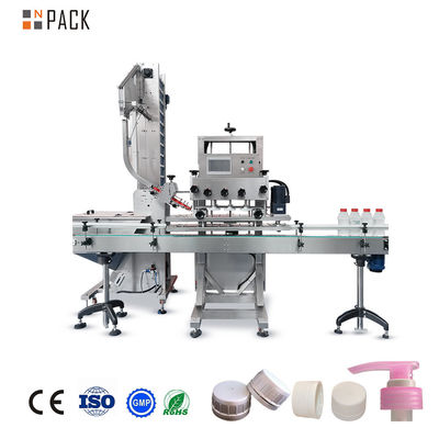 Npack machine automatique complète pour le bouchonage de bouteilles de vins, de liqueurs et de parfums avec contrôle PLC