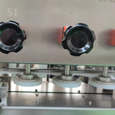 Npack Automatique Pet Bouteille en plastique pompe Cap Machine de capotage à la main de savon avec ascenseur de capot