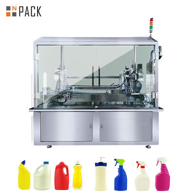 Machine à laver automatique de bouteilles en verre à commande PLC pour rincer et nettoyer les bouteilles