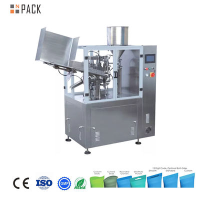 Machine de remplissage et d'étanchéité de tubes en aluminium doux / de test personnalisés avec soupape multi-tête