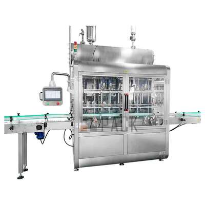 Machine automatique de remplissage à pompe à servo-rotor pour la pâte de sauce liquide à bouteille à haute viscosité